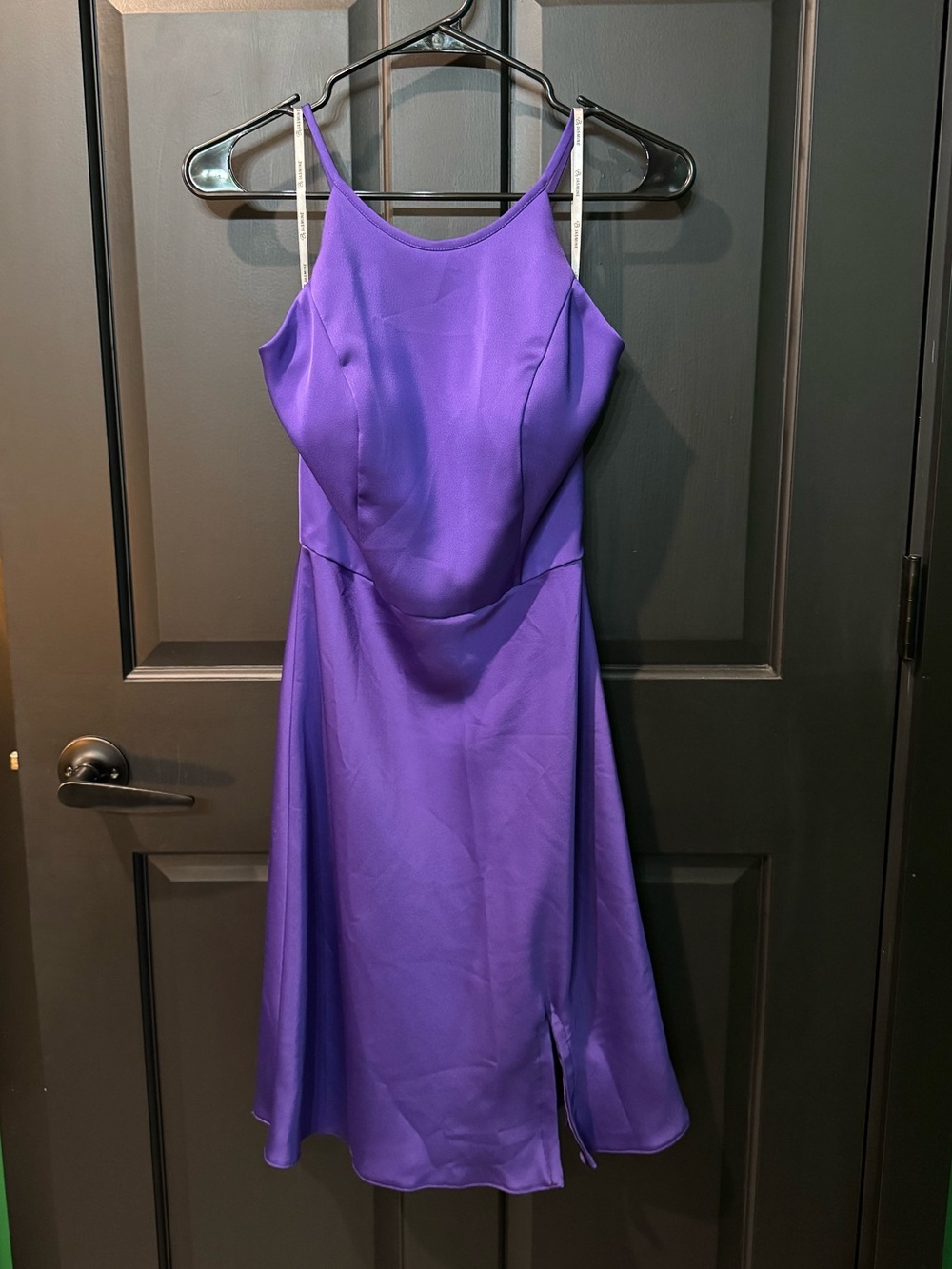 B2 by Jasmine B253065 Grape Bridesmaid Dress Size 2 Custom Short Length